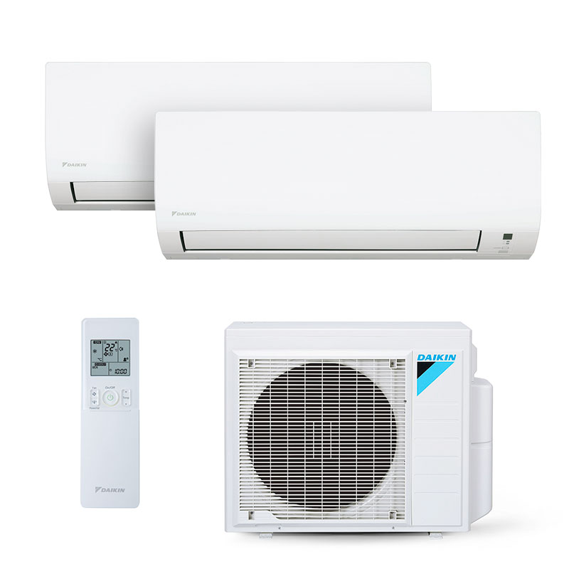 Ar Condicionado Multi Split Bi Inverter Daikin 18.000 Btus (2x Evap 9.000) Quente/Frio 220V Monofásico Ar Condicionado Multi Split Bi Inverter Daikin 18.000 Btus (2x Evap 9.000) Quente/Frio 220V Monofásico