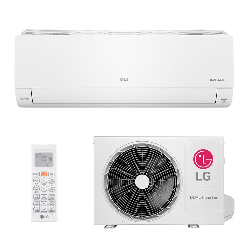 Ar Condicionado Split Hw Dual Inverter Voice LG 12000 Btus Frio 220V Monofásico S4NQ12JA314.EB2GAMZ