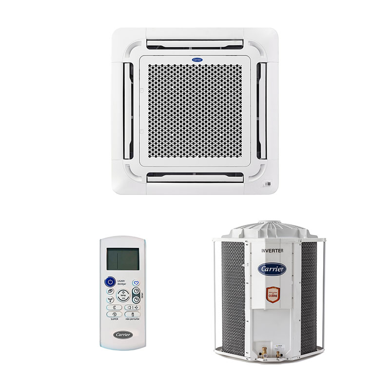 Ar Condicionado Split Cassete Inverter Carrier 30000 Btus Frio 220V Monofasico 40KVQB30C5