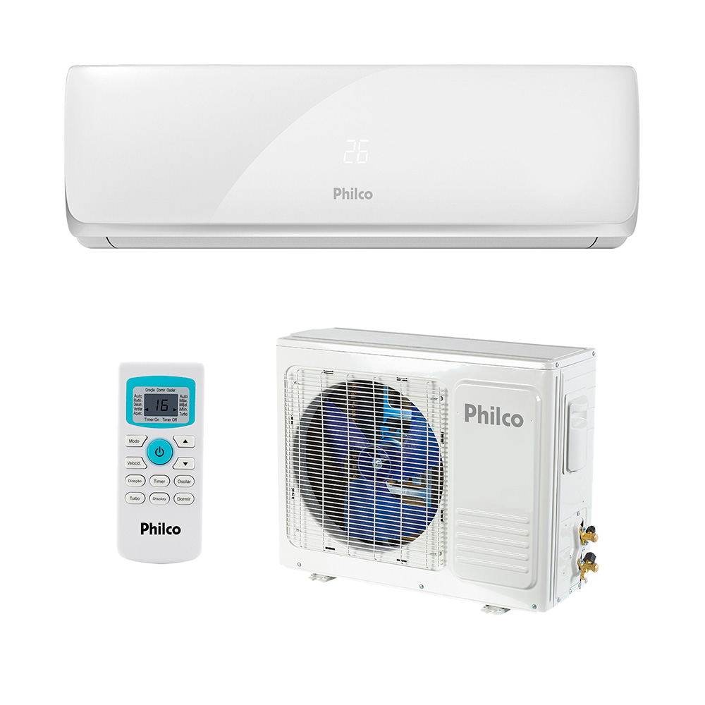 Ar Condicionado Split Hw On/off Philco 18000 Btus Quente/frio 220V Monofásico PAC18000QFM9