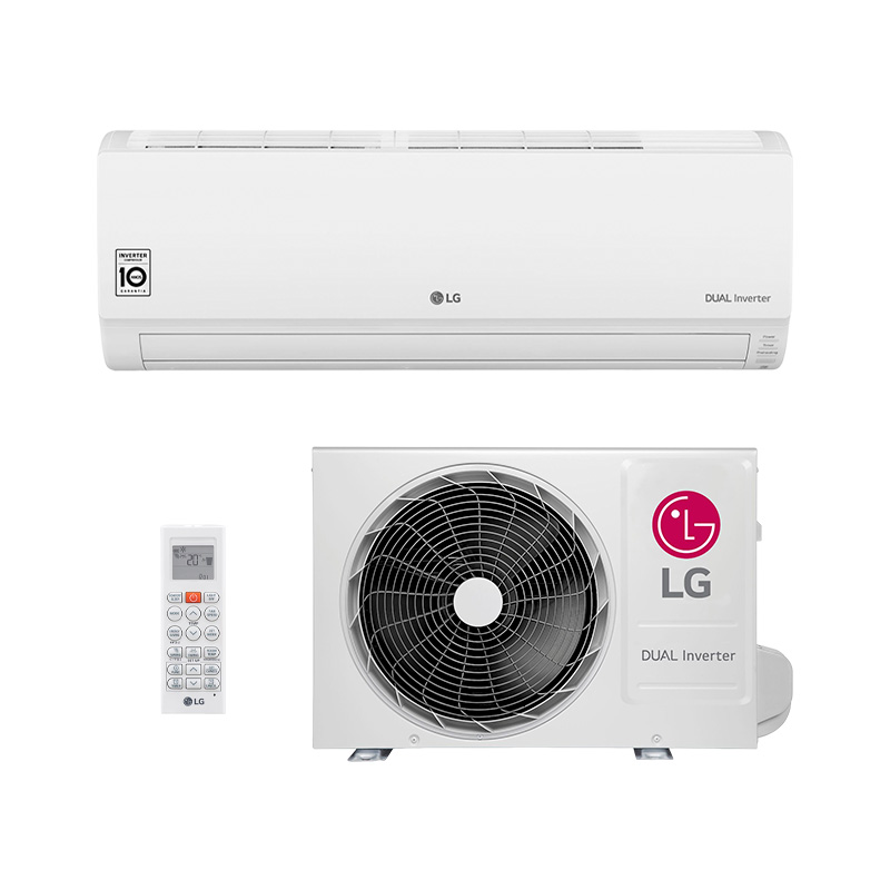 Ar Condicionado Lg Split Hw Dual Inverter Compact 18.000 Frio 220V Monofásico S4NQ18KL3AC.EB2GAMZ Ar Condicionado Lg Split Hw Dual Inverter Compact 18.000 Frio 220V Monofásico S4NQ18KL3AC.EB2GAMZ
