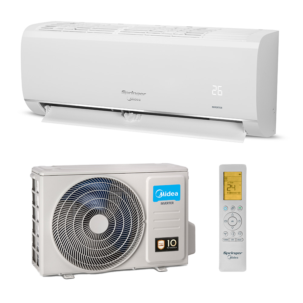 Ar Condicionado Split Inverter Xtreme Save Connect Springer Midea 12000 Btus Frio 127V Monofásico 42AFVCH12S8