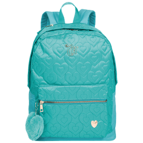 Mochila Grande Capricho Crush Turquesa