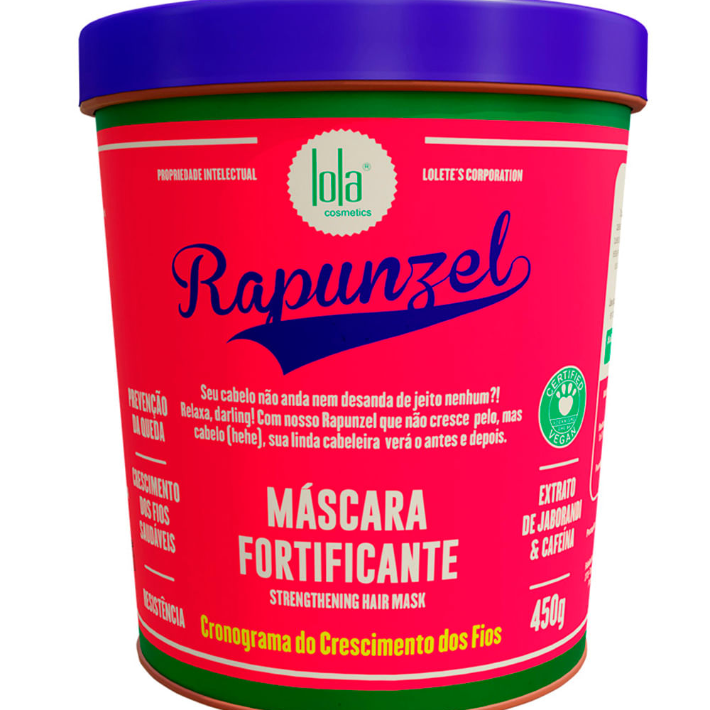 Máscara rapunzel 450g única Máscara rapunzel 450g única
