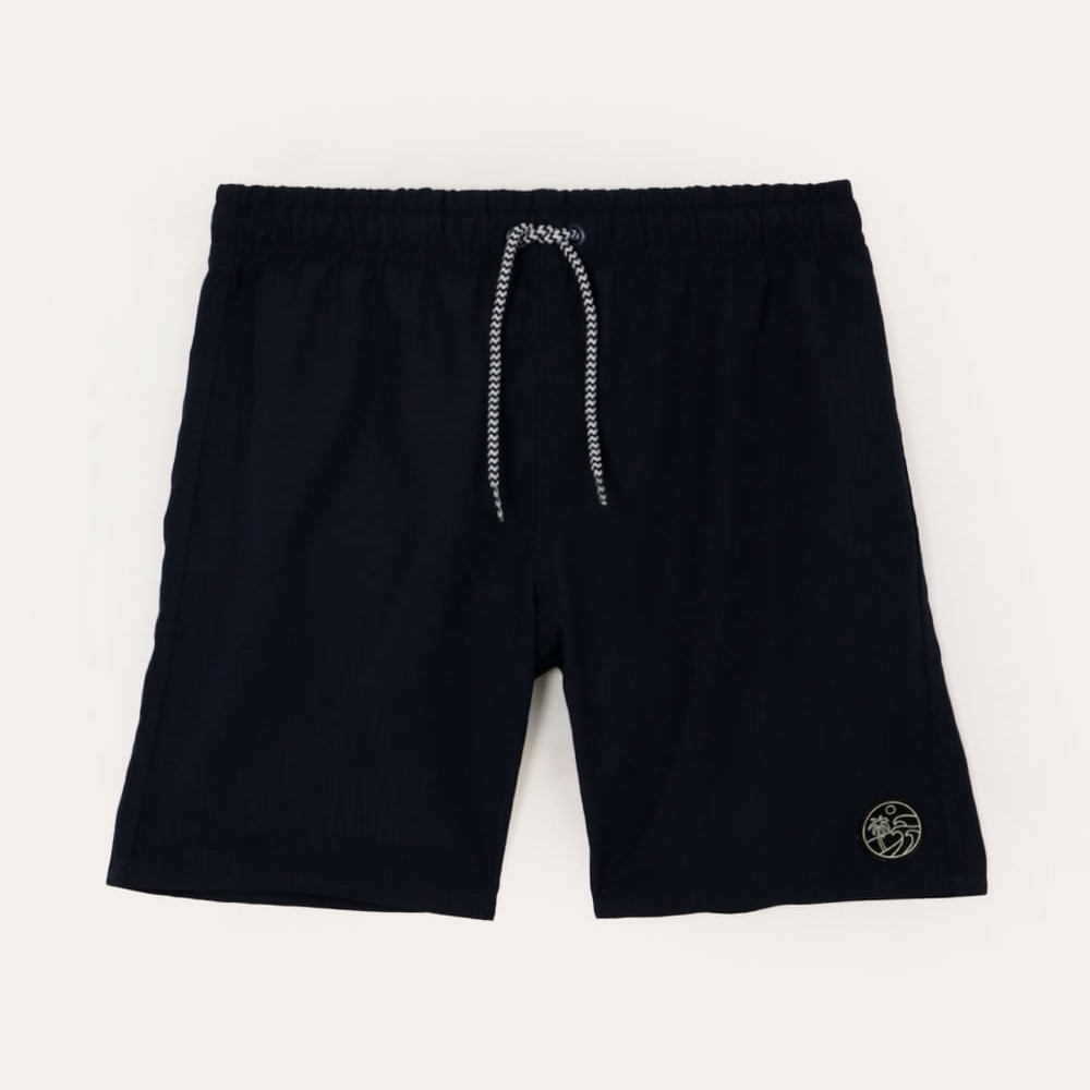 Bermuda infantil boardshort azul