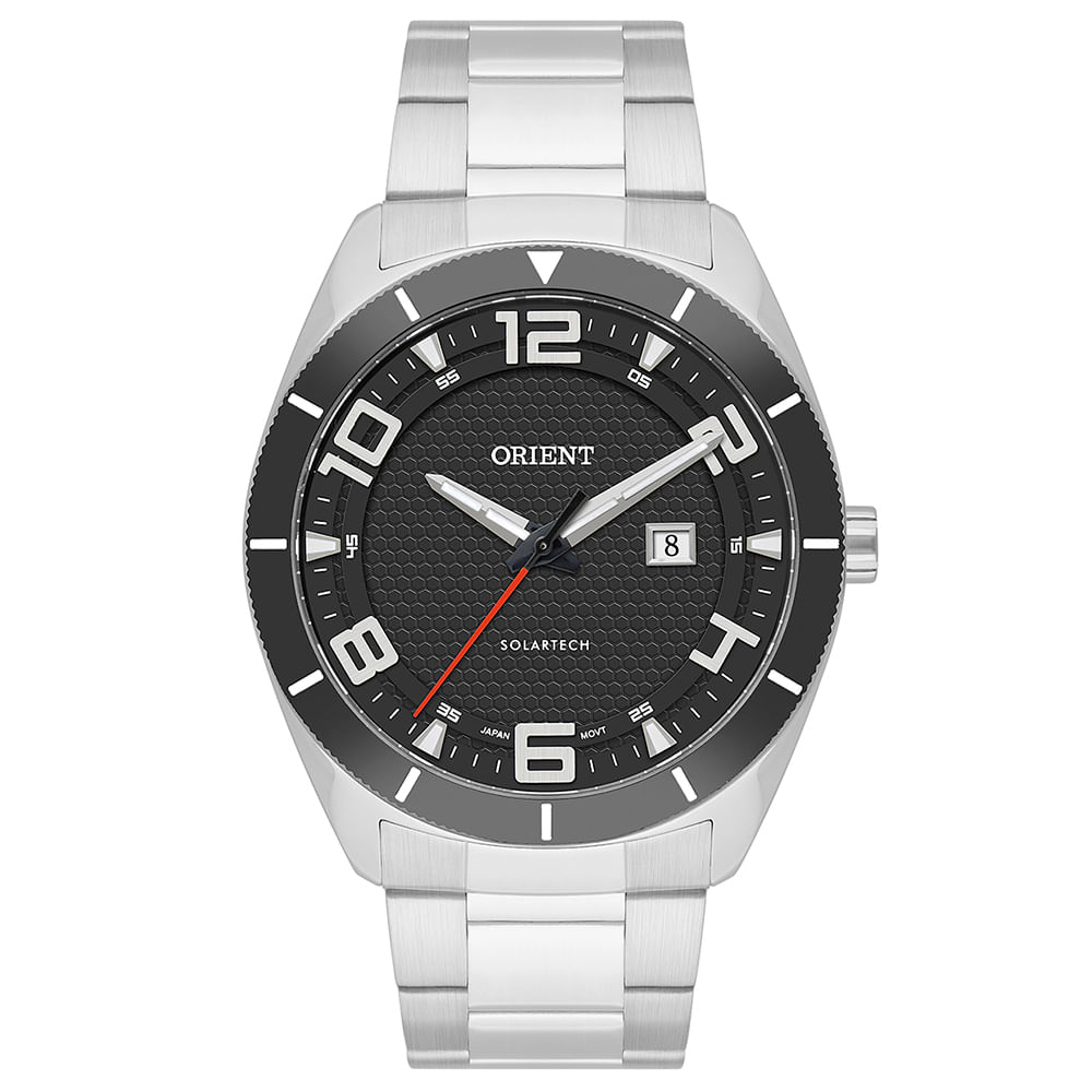 Relógio masculino orient mbss1488p2sx analógico calendário prateado Relógio masculino orient mbss1488p2sx analógico calendário prateado