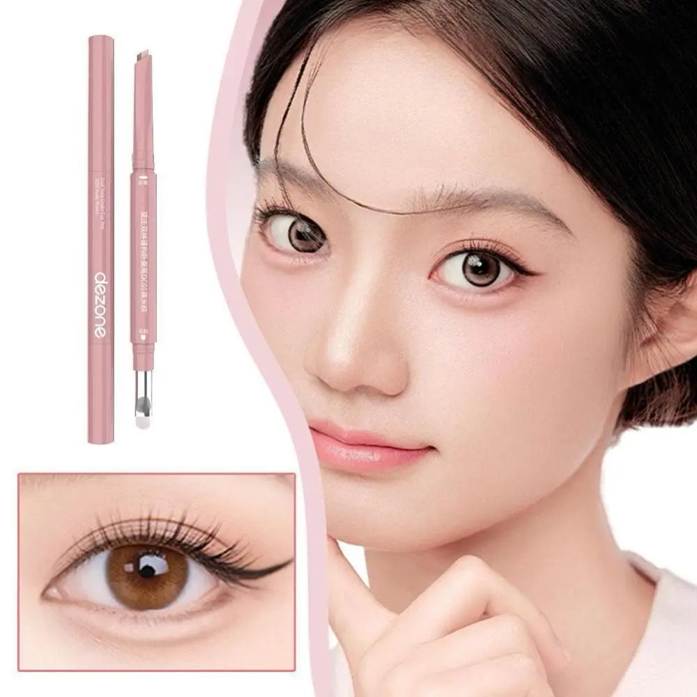 2 In 1 Natural Effect Eye Makeup Pen Brightens Shadows Under-eye Brightener Water-resistant Three-dimensional Eye Makeup Pen 2 In 1 Natural Effect Eye Makeup Pen Brightens Shadows Under-eye Brightener Water-resistant Three-dimensional Eye Makeup Pen