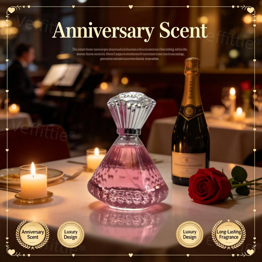 Date Night Romantic Almond Tuberose Women Eau De Parfum 3.4oz, Sweet Gourmand Scent, Evening Wear, Captivating Loving Vibe Date Night Romantic Almond Tuberose Women Eau De Parfum 3.4oz, Sweet Gourmand Scent, Evening Wear, Captivating Loving Vibe