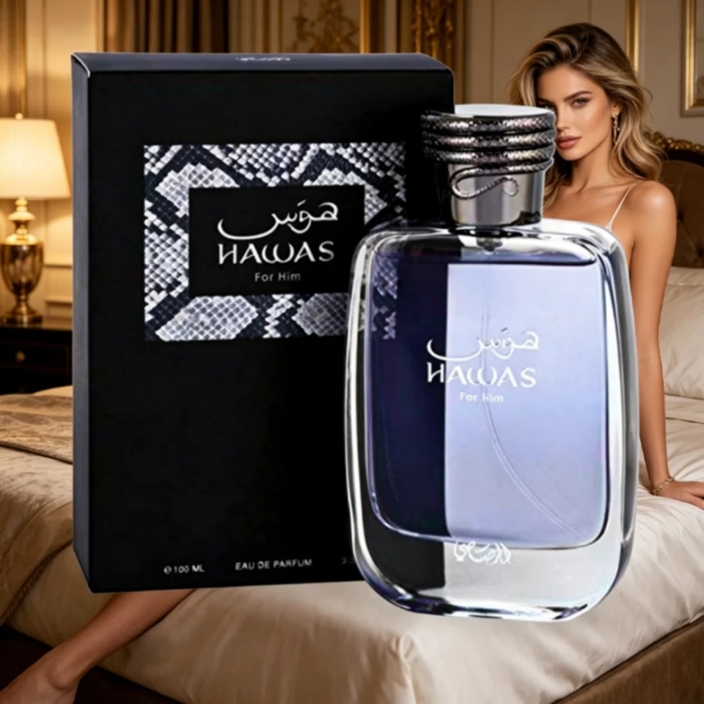 Hawas eau de toilette spray 100ml 3.4oz Unisex Perfume premium Arab perfume Fresh Woody Oriental Note Elegant & Subtle Scent Hawas eau de toilette spray 100ml 3.4oz Unisex Perfume premium Arab perfume Fresh Woody Oriental Note Elegant & Subtle Scent