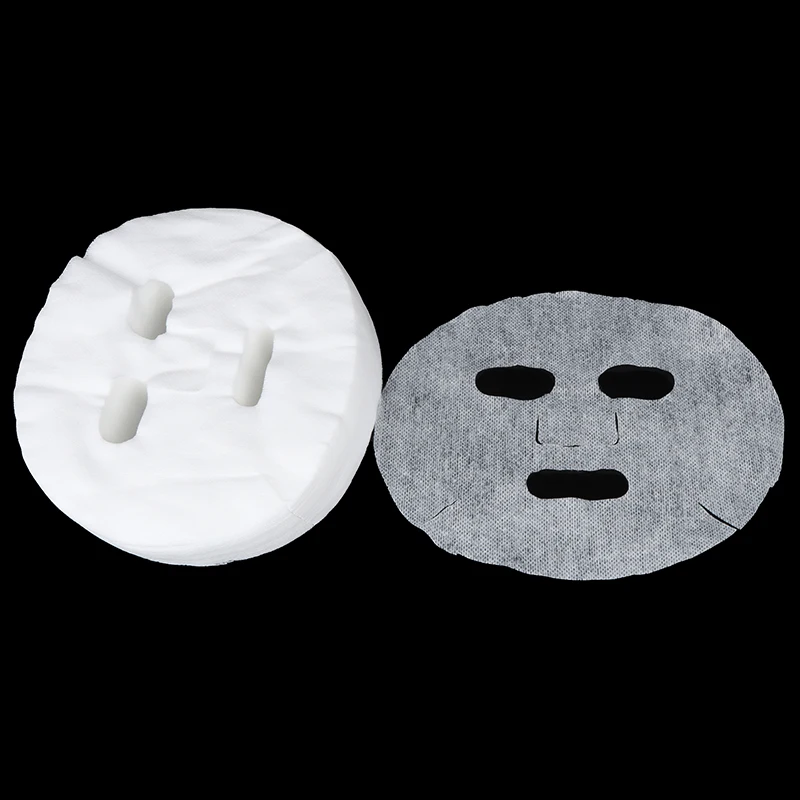 100pcs Face Mask Paper Nature Non-Woven Fabric DIY Facial Masque Sheet 100pcs Face Mask Paper Nature Non-Woven Fabric DIY Facial Masque Sheet