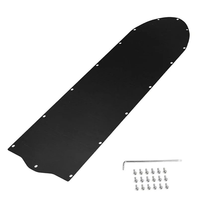 For Ninebot Max G2 Stainless Battery Bottom Cover Electric Scooter Chassis Shield Protection Cover Repair Parts Black