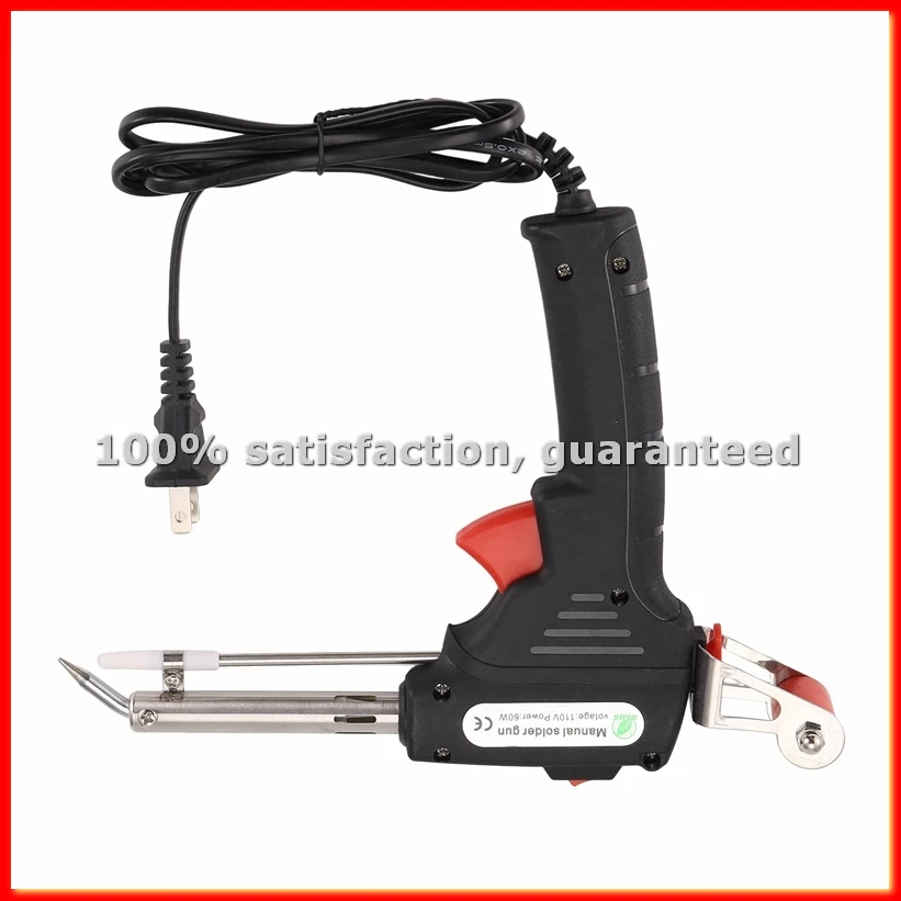 Soldering Iron 60W Eagle Beak Endothermic Handheld Tool Heated Household Repair Tool Manual Tin Dispensing US Plug-ABAM