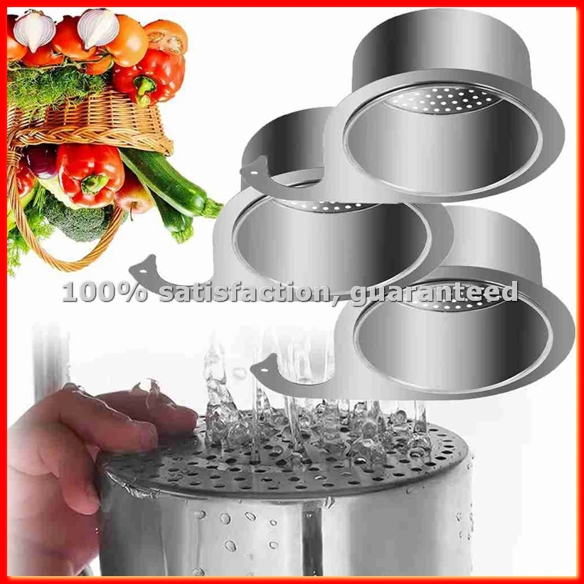 Stainless Steel Swan Sink Strainer Basket, Stainless Steel Sink Filter Basket, Swan Sink Food Strainer Basket-ABAM