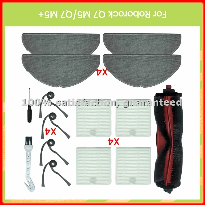 Replacement Parts Kit for M5, M5+ Series Vacuum Robot Vacuum Accessories-A63M