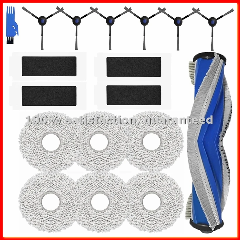For T30S/ T30S Combo/ T30 PRO Omni for M12 Pro Vacuum Cleaner Main Side Brush Hepa Filter Mop Cloth-ABAM