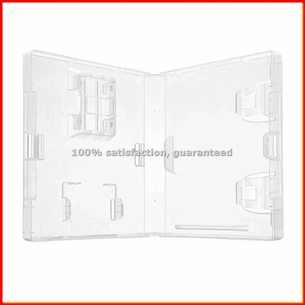 5PCS Game Card Storage Box Plastic Shell Protective Box Clear White Case for NDSL NDSi 2DS-ABLM