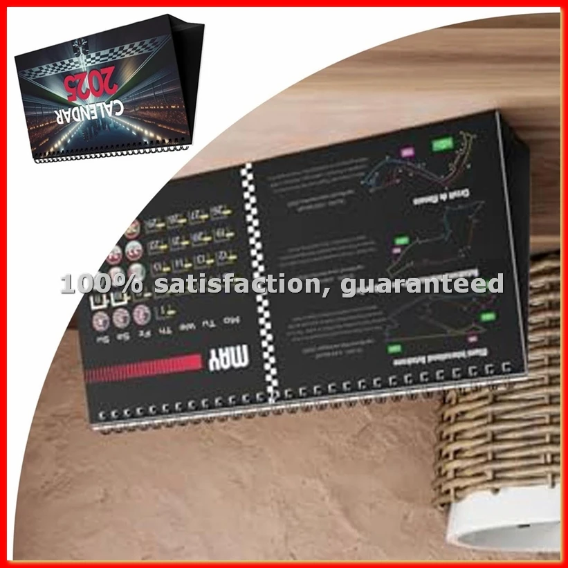 2025 Desktop Calendar for Formula Racing Fan 2025 Desktop Calendar Calendar F1 Calendar 2025 Months Calendar-A68X