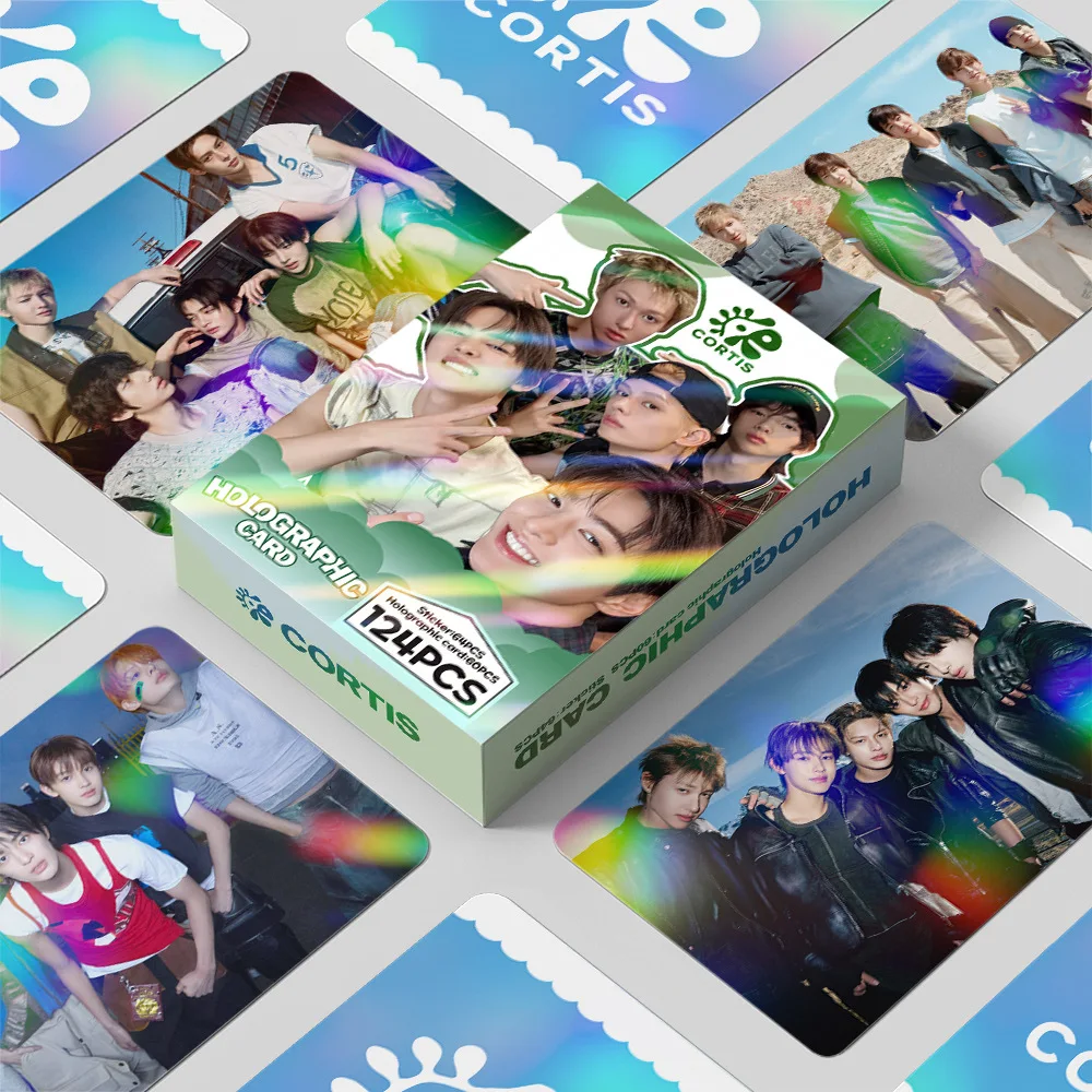 124Pcs/Set CORTIS Idol Boy New Album Laser HD Printd Lomo Cards MARTIN JAMES JUHOON KEONHO Photocards Sticker Fans Gifts 124Pcs/Set CORTIS Idol Boy New Album Laser HD Printd Lomo Cards MARTIN JAMES JUHOON KEONHO Photocards Sticker Fans Gifts