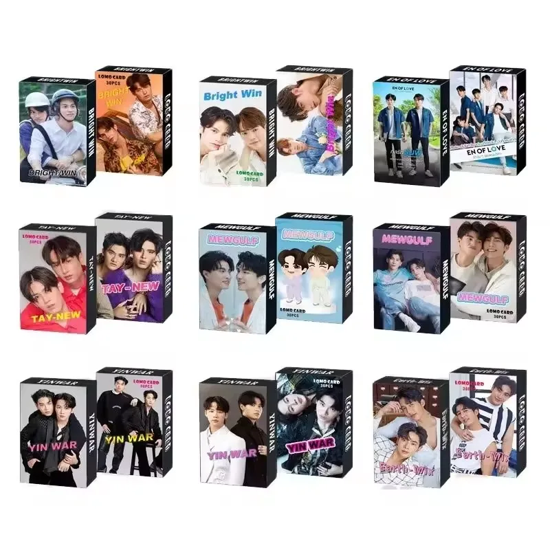 30 Pcs/Set Thailand Stars CP Lomo Card Mewgulf Earthmix Offgun Mini Postcard Photo Cards Fans Collection Gift 30 Pcs/Set Thailand Stars CP Lomo Card Mewgulf Earthmix Offgun Mini Postcard Photo Cards Fans Collection Gift