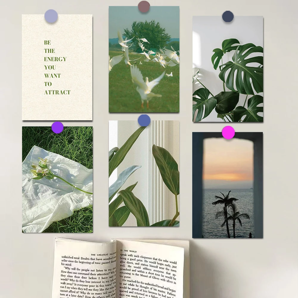 10×15CM 10PCS Green Little Fresh Stickers Painting Card Room Living Room Decor Skateboard Streetwear Coffee Dormitory Sticker 10×15CM 10PCS Green Little Fresh Stickers Painting Card Room Living Room Decor Skateboard Streetwear Coffee Dormitory Sticker