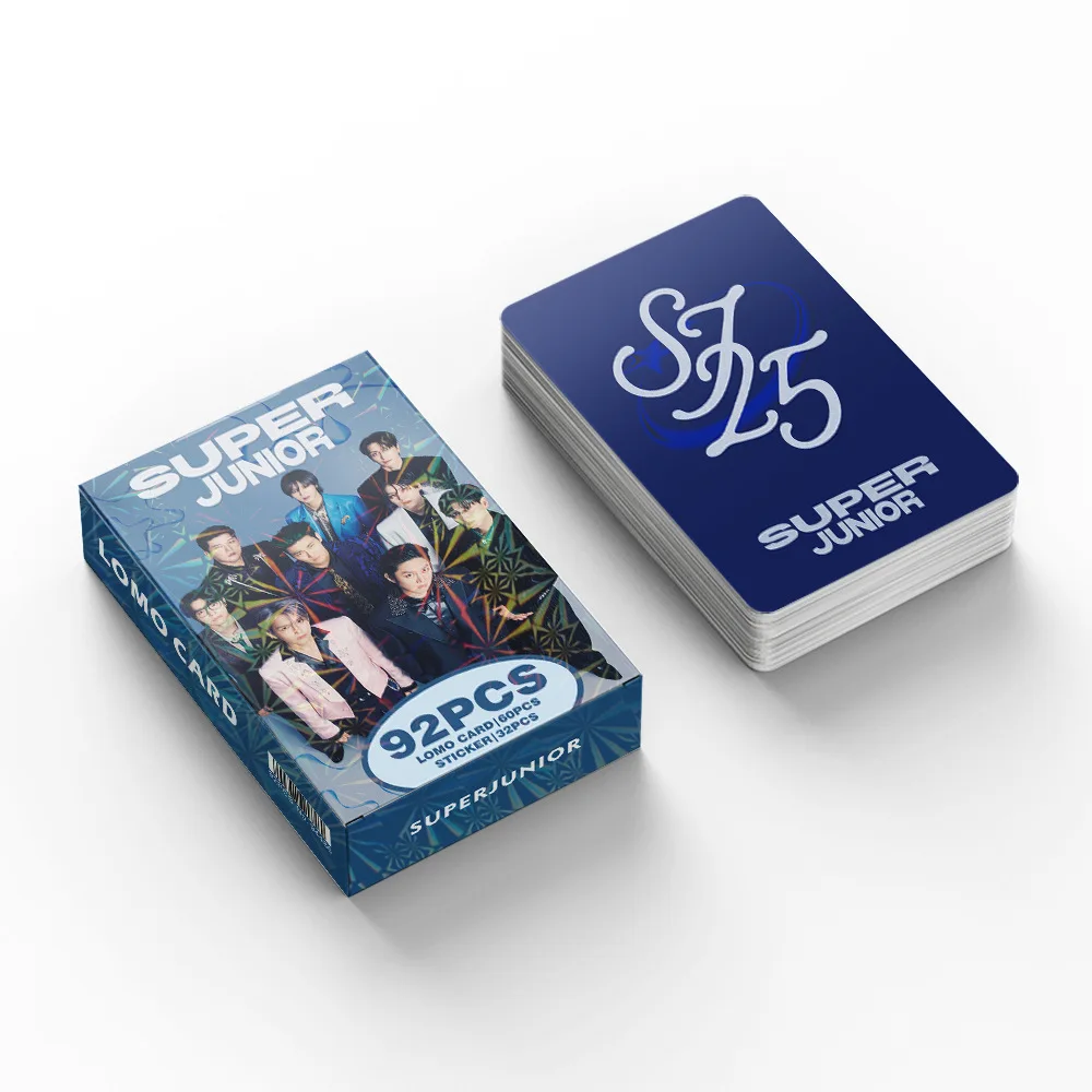 92Pcs/Set SUPER JUNIOR New Series Lomo Cards And Stickers LeeTeuk HeeChul Yesung DongHae SiWon RyeoWook KyuHyun Fans Gifts 92Pcs/Set SUPER JUNIOR New Series Lomo Cards And Stickers LeeTeuk HeeChul Yesung DongHae SiWon RyeoWook KyuHyun Fans Gifts