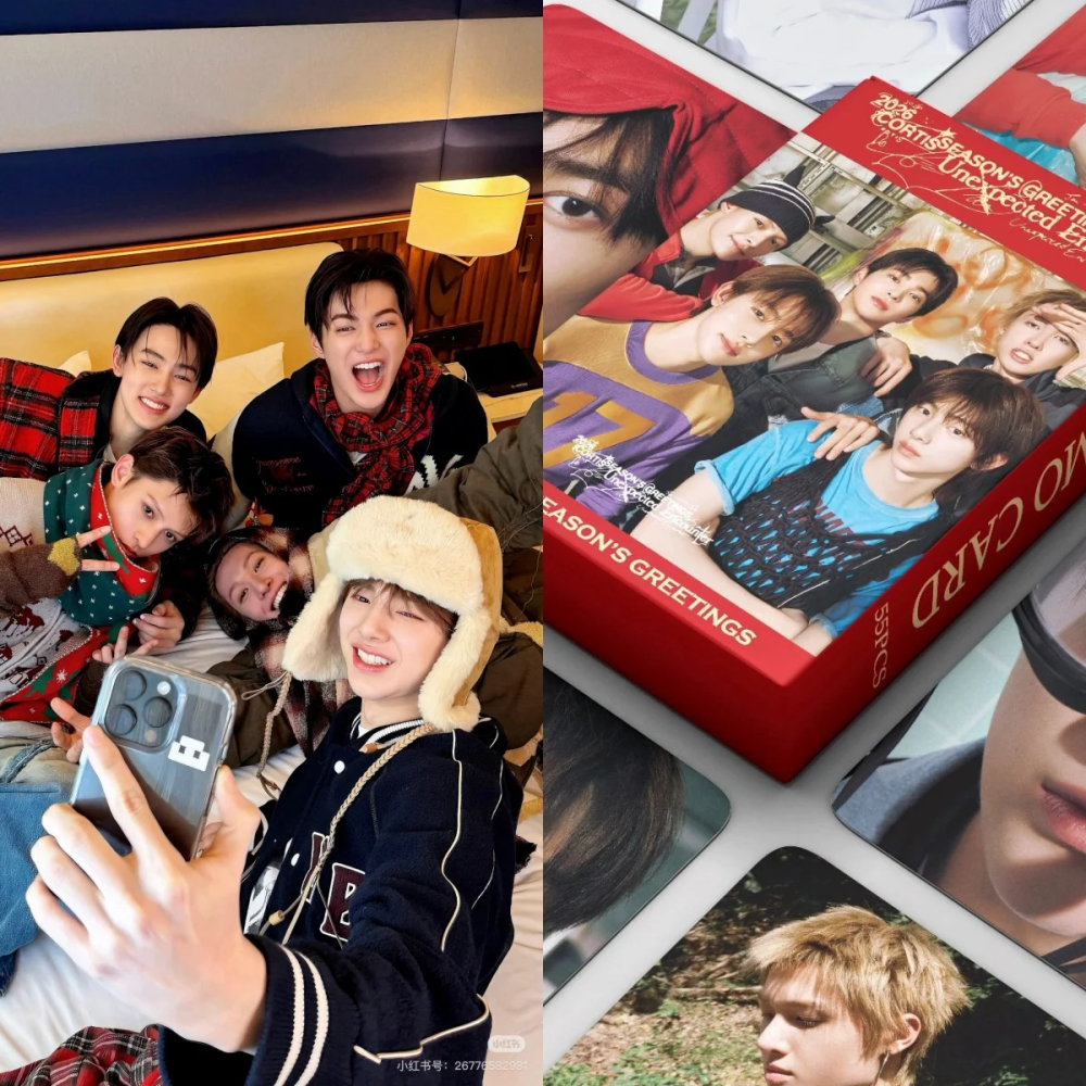 COER Exclusive 55PCS Kpop Boy Group CORTIS "2026 SEASON'S GREETINGS" Lomo Cards MARTIN JAMES JUHOON KEONHO SEONGHYEON Photocards COER Exclusive 55PCS Kpop Boy Group CORTIS "2026 SEASON'S GREETINGS" Lomo Cards MARTIN JAMES JUHOON KEONHO SEONGHYEON Photocards