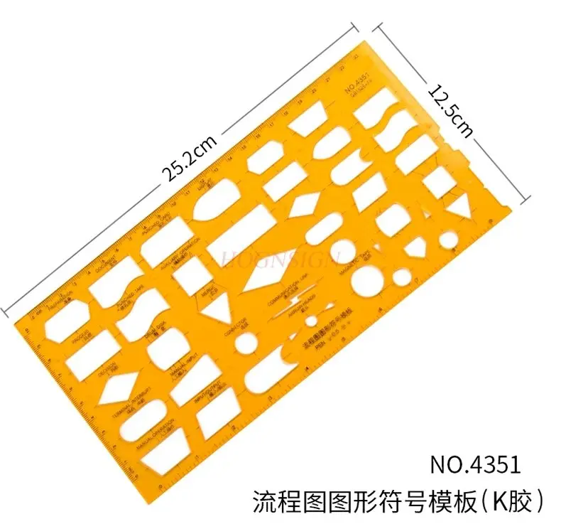 1pcs Template drawing design ruler curve drawing circle ellipse chemical electrician radius indoor building furniture 1pcs Template drawing design ruler curve drawing circle ellipse chemical electrician radius indoor building furniture
