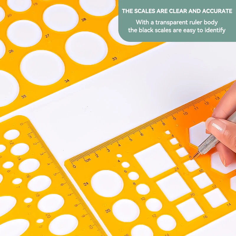 Template Measuring Ruler Circular Oval Ruler 1mm-51mm Durable Home Drawing Design Furniture Architect Template Drafting Ruler Template Measuring Ruler Circular Oval Ruler 1mm-51mm Durable Home Drawing Design Furniture Architect Template Drafting Ruler