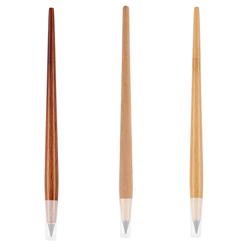 Wooden Eternal Pencil No Sharpening Unbreakable for Kids Endless Writing Sketching Art Office School Supplies Stationery Wooden Eternal Pencil No Sharpening Unbreakable for Kids Endless Writing Sketching Art Office School Supplies Stationery