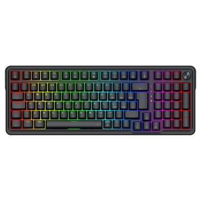 Teclado Magnético Gamer Redragon Eisa, 1800 Compact, RGB, Switch UltraMag Linear, ABNT2, Preto - K686RGB-M Teclado Magnético Gamer Redragon Eisa, 1800 Compact, RGB, Switch UltraMag Linear, ABNT2, Preto - K686RGB-M