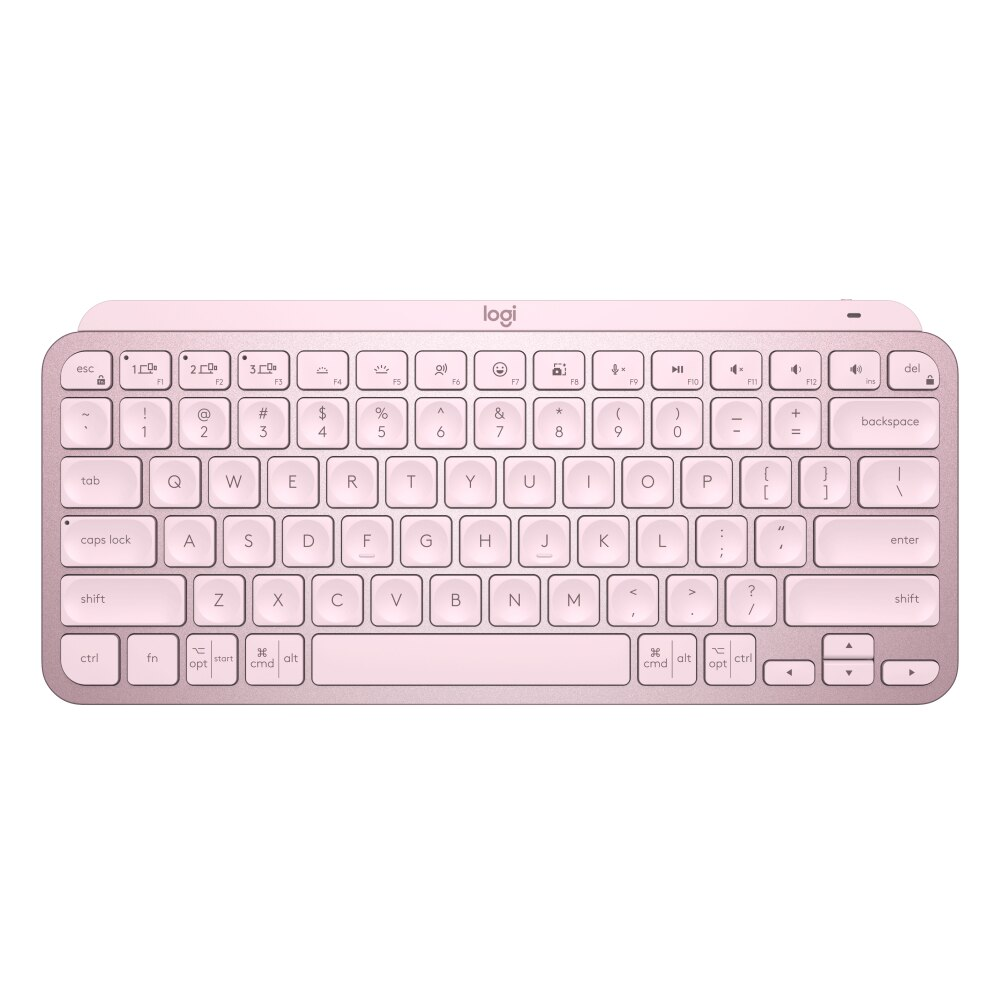 Teclado MX Keys Mini, Logitech, Bluetooth, Rosa Teclado MX Keys Mini, Logitech, Bluetooth, Rosa