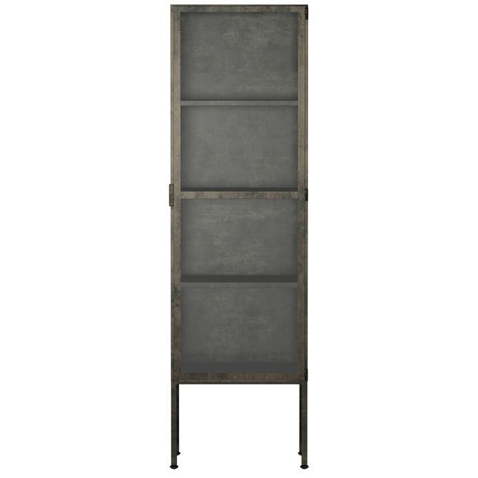 Cristaleira 1 Porta 45 Cm X 1,53 M Brás Cristaleira 1 Porta 45 Cm X 1,53 M Brás