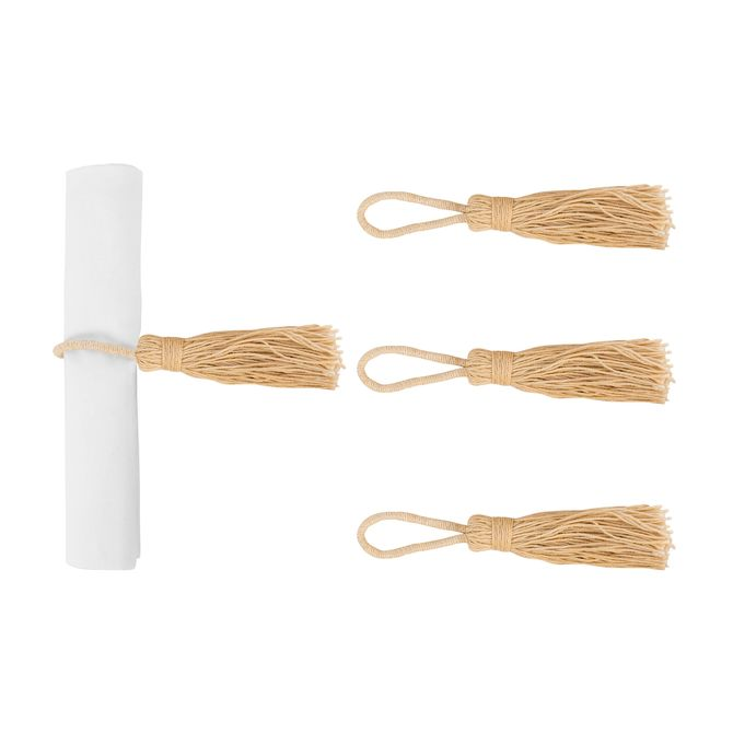 Argola Para Guardanapo Com 4 Tassel Argola Para Guardanapo Com 4 Tassel