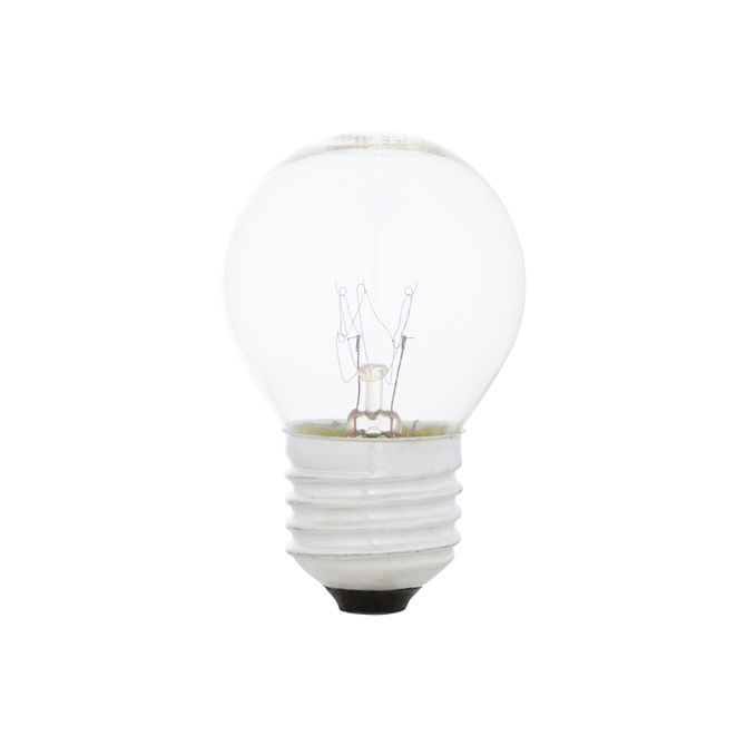 Lâmpada Incandescente Bolinha Clara 15w E27 220v Luz Amarela Taschibra