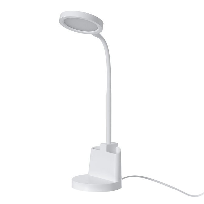 Luminária De Mesa Led Com Porta-Canetas Le Office Luminária De Mesa Led Com Porta-Canetas Le Office