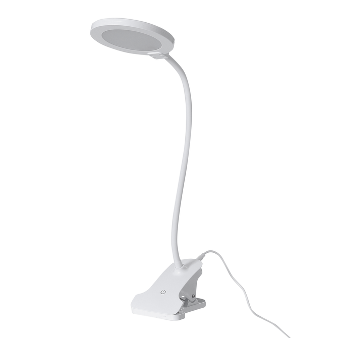 Luminária Com Garra Led Le Office Curve Luminária Com Garra Led Le Office Curve