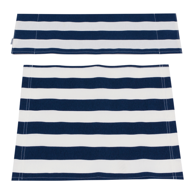 Assento/Encosto Bluestripe Para Estrutura De Cadeira Leme Assento/Encosto Bluestripe Para Estrutura De Cadeira Leme