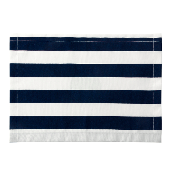 Lugar Americano 36 Cm X 50 Cm Bluetsripe Lugar Americano 36 Cm X 50 Cm Bluetsripe