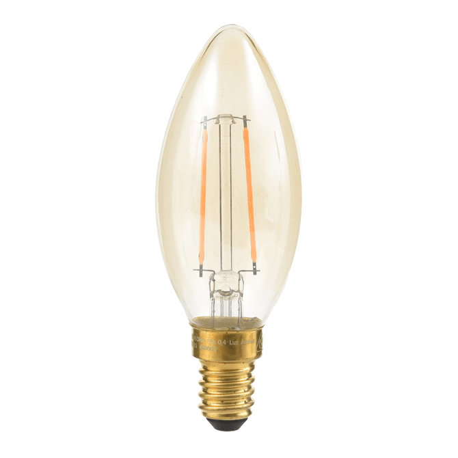 Lâmpada Led Filamento C35 E14 2,5w 220v Brilia Lâmpada Led Filamento C35 E14 2,5w 220v Brilia