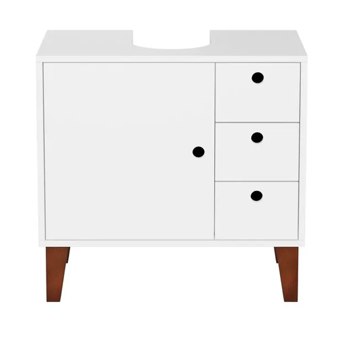 Gabinete Coluna 1 Porta/3 Gavetas Liva Gabinete Coluna 1 Porta/3 Gavetas Liva