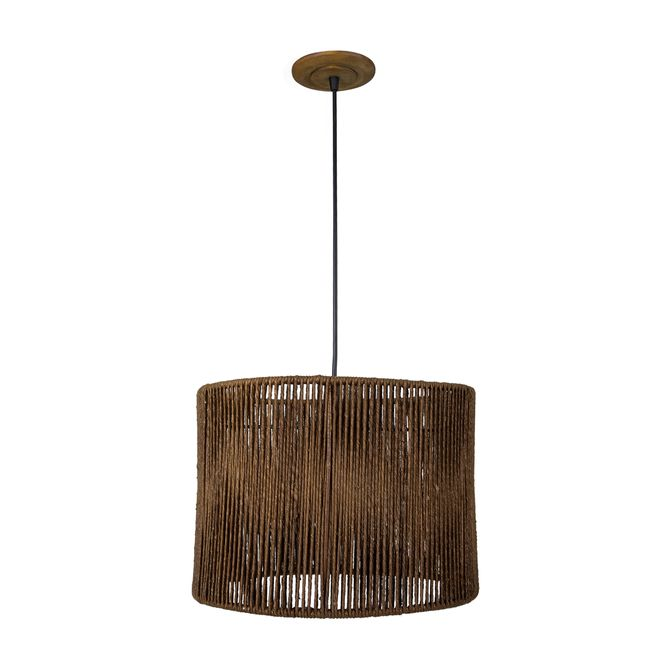 Suspensão Jacumã C/Cúpula 25 Cm X 35 Cm Suspensão Jacumã C/Cúpula 25 Cm X 35 Cm