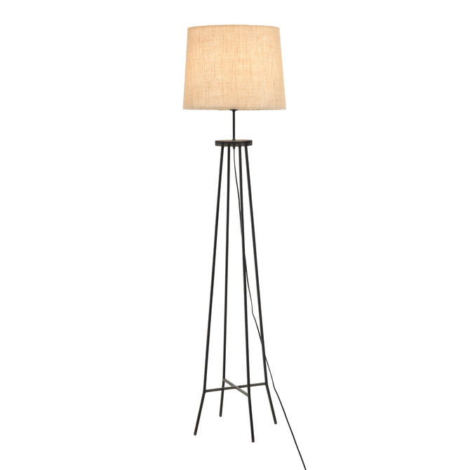 Luminária Chão Jahari C/Cúpula Q Luminária Chão Jahari C/Cúpula Q