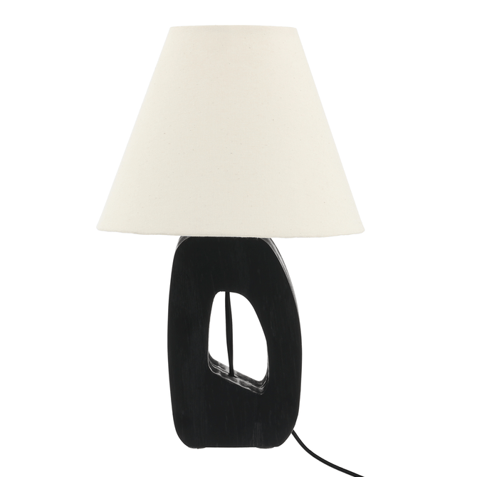 Luminária De Mesa Ébany C/Cup M Luminária De Mesa Ébany C/Cup M