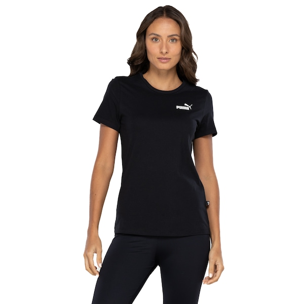 Camiseta Puma Ess Small Logo Tee Fem Camiseta Puma Ess Small Logo Tee Fem
