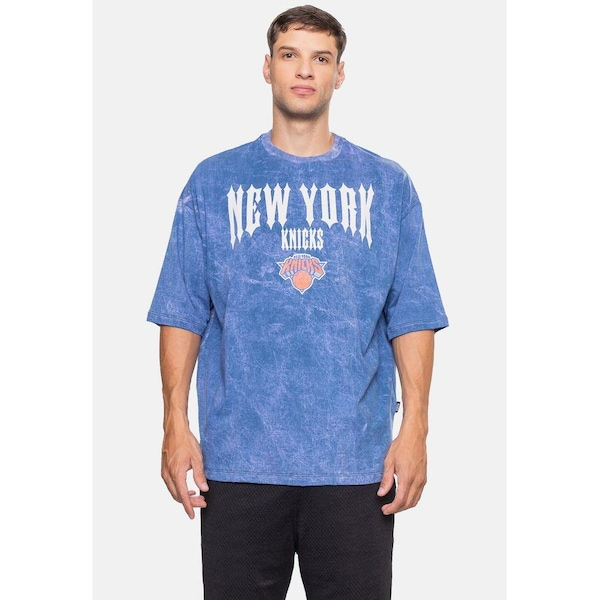 Camiseta Nba Gothic Team New York Knicks Nba - Masculina Camiseta Nba Gothic Team New York Knicks Nba - Masculina