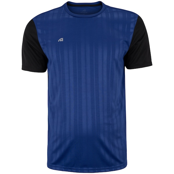 Camiseta Masculina Adams Manga Curta Embossed Futebol Dry