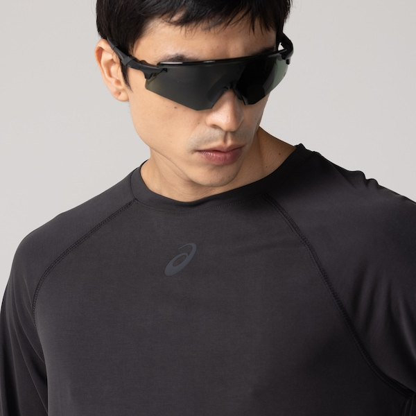 Camiseta ASICS Manga Longa Modal Masculina Camiseta ASICS Manga Longa Modal Masculina