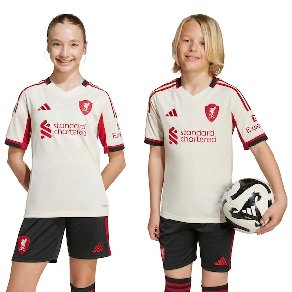 Camisa do Liverpool II 25/26 Torcedor adidas Juvenil