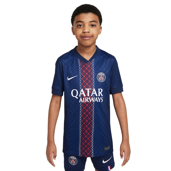Camisa do Paris Saint-Germain I 25/26 Torcedor Nike Infantil