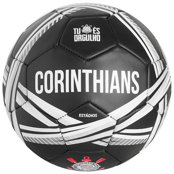 Bola de Futebol Sportcom Corinthians Estádios 24 Bola de Futebol Sportcom Corinthians Estádios 24